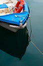 Boat bow detail Royalty Free Stock Photo