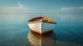 Boat on Calm Water Royalty Free Stock Photo