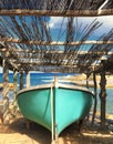 boat in calo Royalty Free Stock Photo