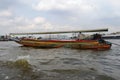 BOAT IN CHAO PHRAYA RIVER