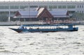 Boat in chaophraya river thailand