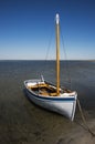 Boat at the coast of the lake