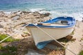 Boat in the coast Royalty Free Stock Photo