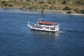 Boat in Colorado River Royalty Free Stock Photo