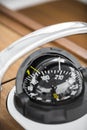 Boat compass Royalty Free Stock Photo