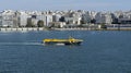 Boat craft speeding on water