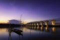 Boat and dam