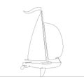 Boat dinghy yacht sailboat sail ship