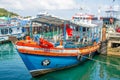 Boat for diving in thailand Royalty Free Stock Photo