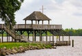 Boat dock with gazebo in New Iberia