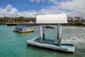 Boat dock at Puerto Ayora on Santa Cruz Island, Galapagos Nation Royalty Free Stock Photo