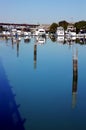 Boat Dock Reflection Royalty Free Stock Photo