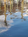 Boat Dock Reflection Royalty Free Stock Photo