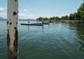 Public docks at Lakeport, California Royalty Free Stock Photo