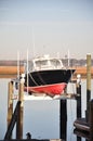 Boat Dry Dock Royalty Free Stock Photo