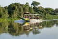 Boat excursion in the Pantanal Royalty Free Stock Photo