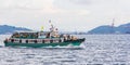 The boat ferry crossing to Koh Si Chang.