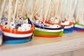 Boat figurines Royalty Free Stock Photo