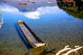 A Boat Floating On The Lake