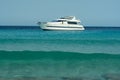 Boat in Formentera, Islas Baleares, EspaÃÂ±a Royalty Free Stock Photo