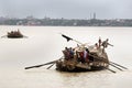 Boat on the Ganga river