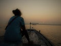 Boat at Ganges River, Varanasi