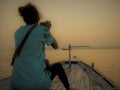 Boat at Ganges River, Varanasi