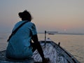 Boat at Ganges River, Varanasi