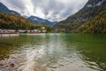 Boat garages on lake Konigssee