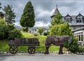 Boat of Garten Station Sculpture, Scotland.