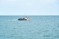 Boat of the Georgian Coast Guard, Black Sea Royalty Free Stock Photo