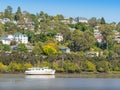 A Boat in the Tamar River in Launceston