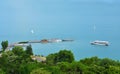 Boat harbor in Badacsony, Hungary