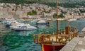 Boat Harbor in Dubrovnik