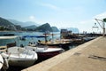 Boat Harbor in Petrovac, Montenegro