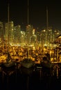 Boat in harbor- Vancouver, Canada Royalty Free Stock Photo