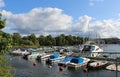 Boat harbor in Waldemarsviken