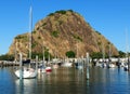 Boat Harbour At Double Head Rock At Rosslyn Bay Queensland Australia