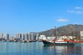Boat in Hong Kong, Tuen Mun Royalty Free Stock Photo