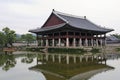 Boat House reflecting in lake Royalty Free Stock Photo