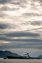 Boat in Hvalfjordur near Akranes in the West of Iceland