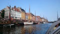 Boat View in Copenhagen Denmark