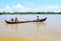 Boat On The Irrawaddy River, Mandalay, Myanmar