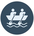 Boat Isolated Vector Icon which can easily modify or edit Royalty Free Stock Photo