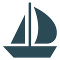 Boat  Isolated Vector Icon which can easily modify or edit Royalty Free Stock Photo