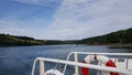 Boat journey on the Fal