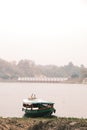 Boat in Karnaphuli river in Bangladesh Royalty Free Stock Photo