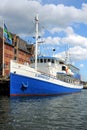 Boat in Kobenhavn, Copenhagen, Denmark Royalty Free Stock Photo