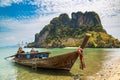 Boat at Koh Phak Bia island