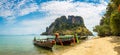 Boat at Koh Phak Bia island